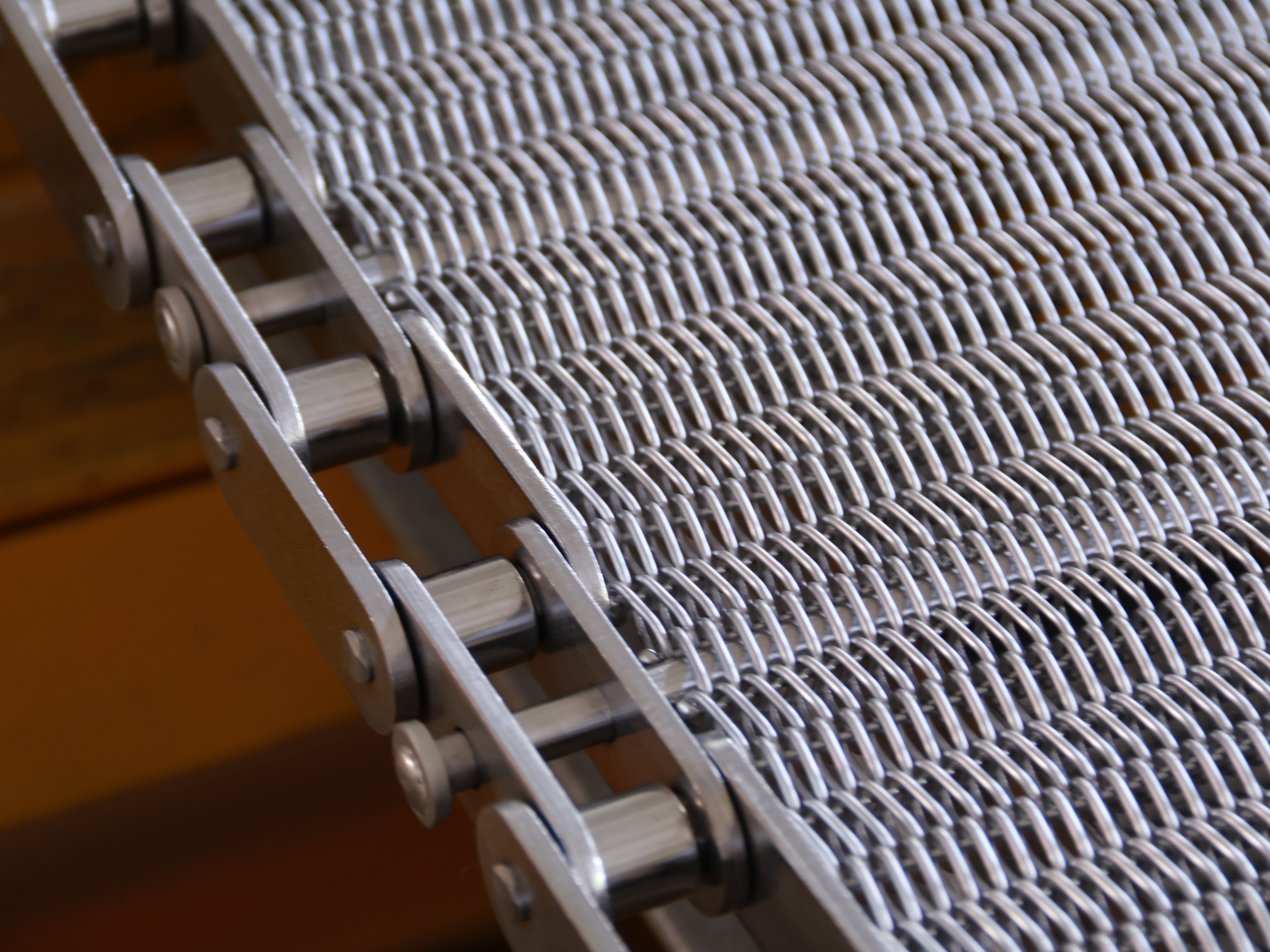 2.2米寬的隧道速凍機(jī)網(wǎng)帶